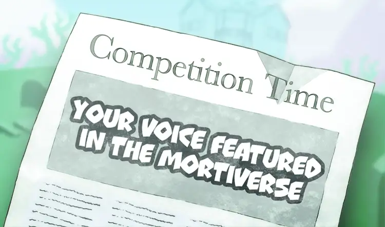 Feature your voice on the Mortiverse website